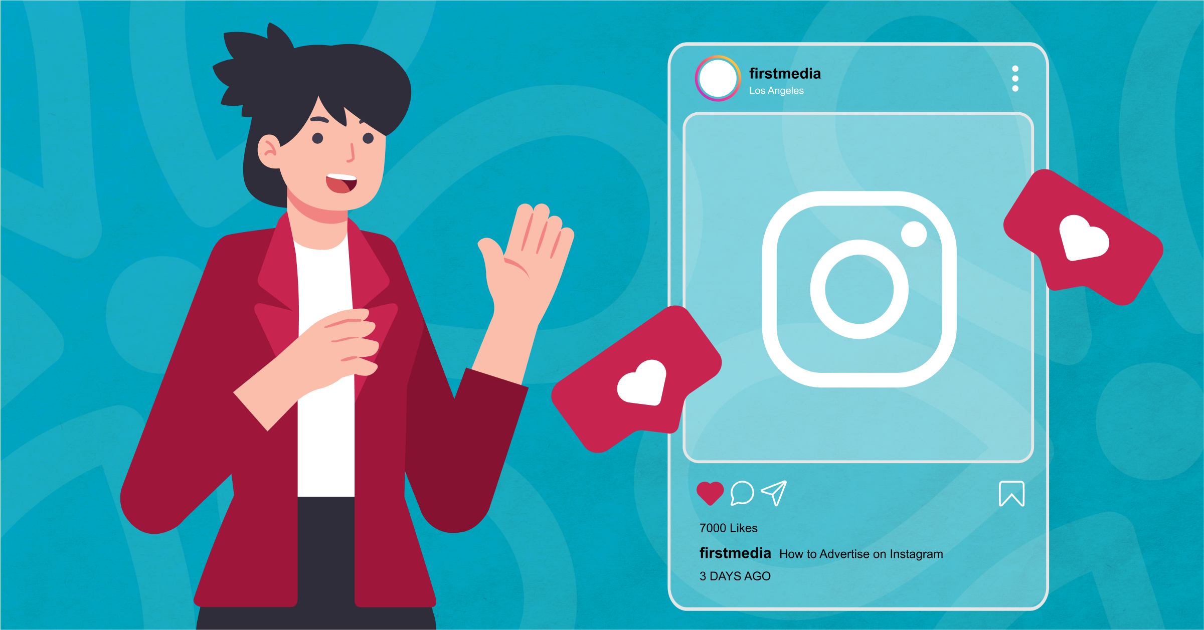 Marketing Director explains social media instagram advertising